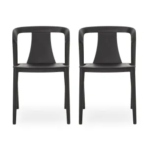 Outdoor Stacking Dining Chair (Set of 2) - NH071213 chandelier, pendant light
