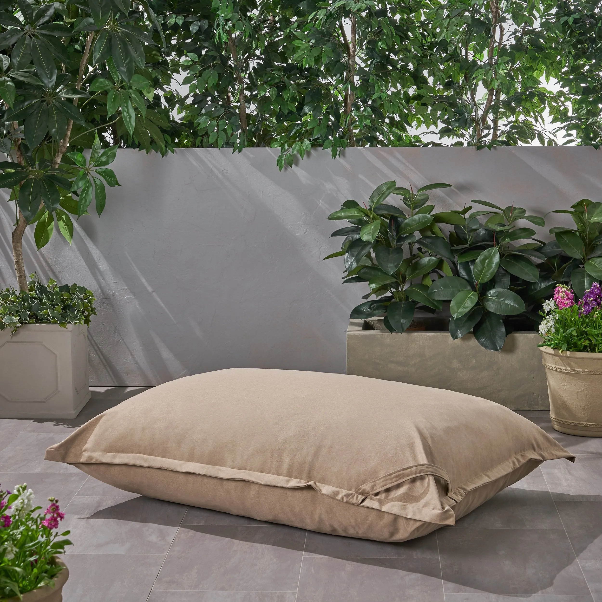 Outdoor Water Resistant 5.5X4 Lounger Bean Bag - NH820803