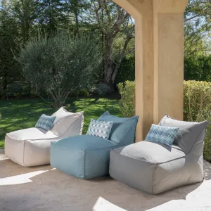 Outdoor Water Resistant Fabric Bean Bag Lounger - NH222403 chandelier, pendant light
