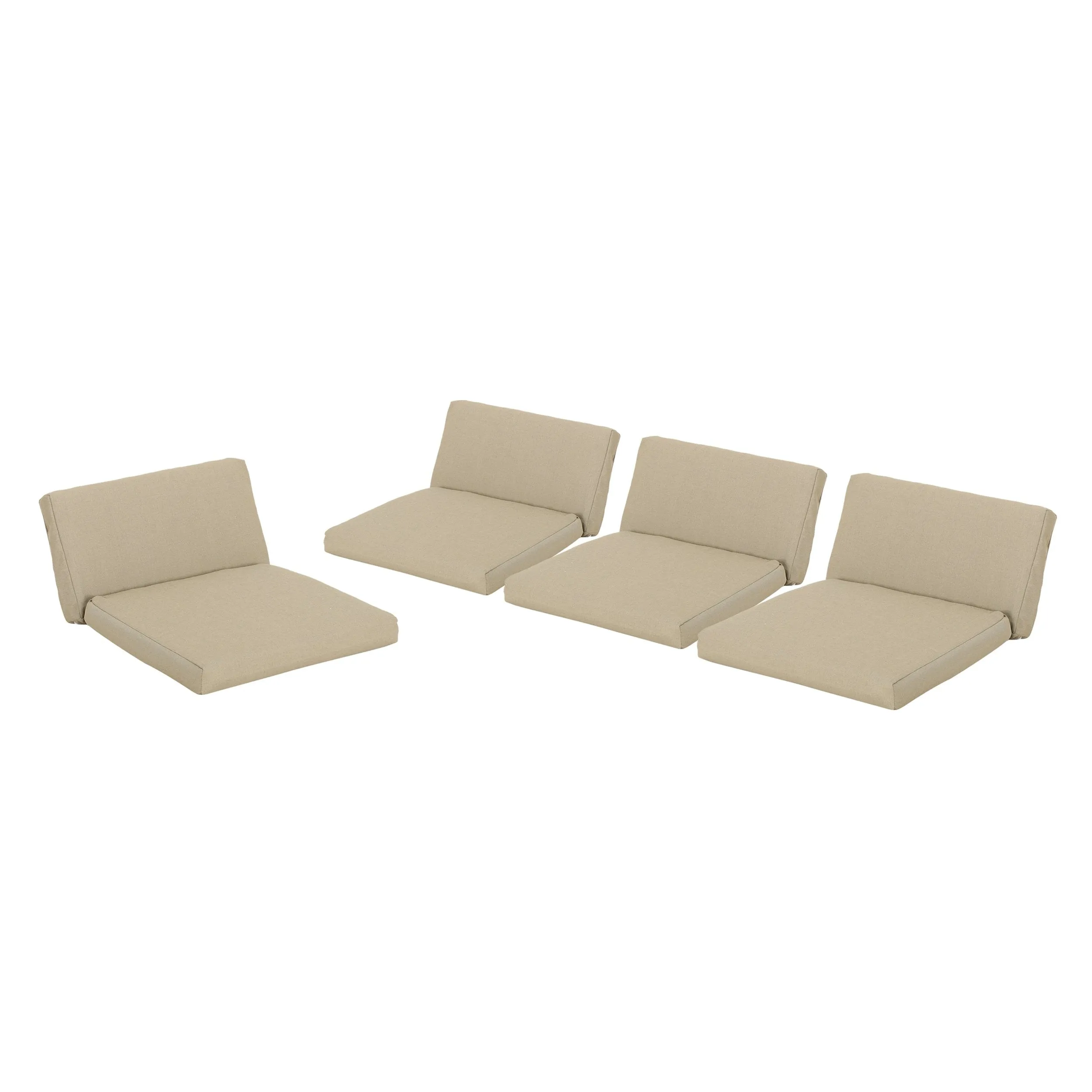 Outdoor Water Resistant Fabric Club Chair Cushions (Set of 4) - NH084313