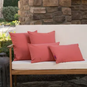 Outdoor Water Resistant Square and Rectangular Throw Pillows (Set of 4) - NH589203 patio chairs, outdoor seating