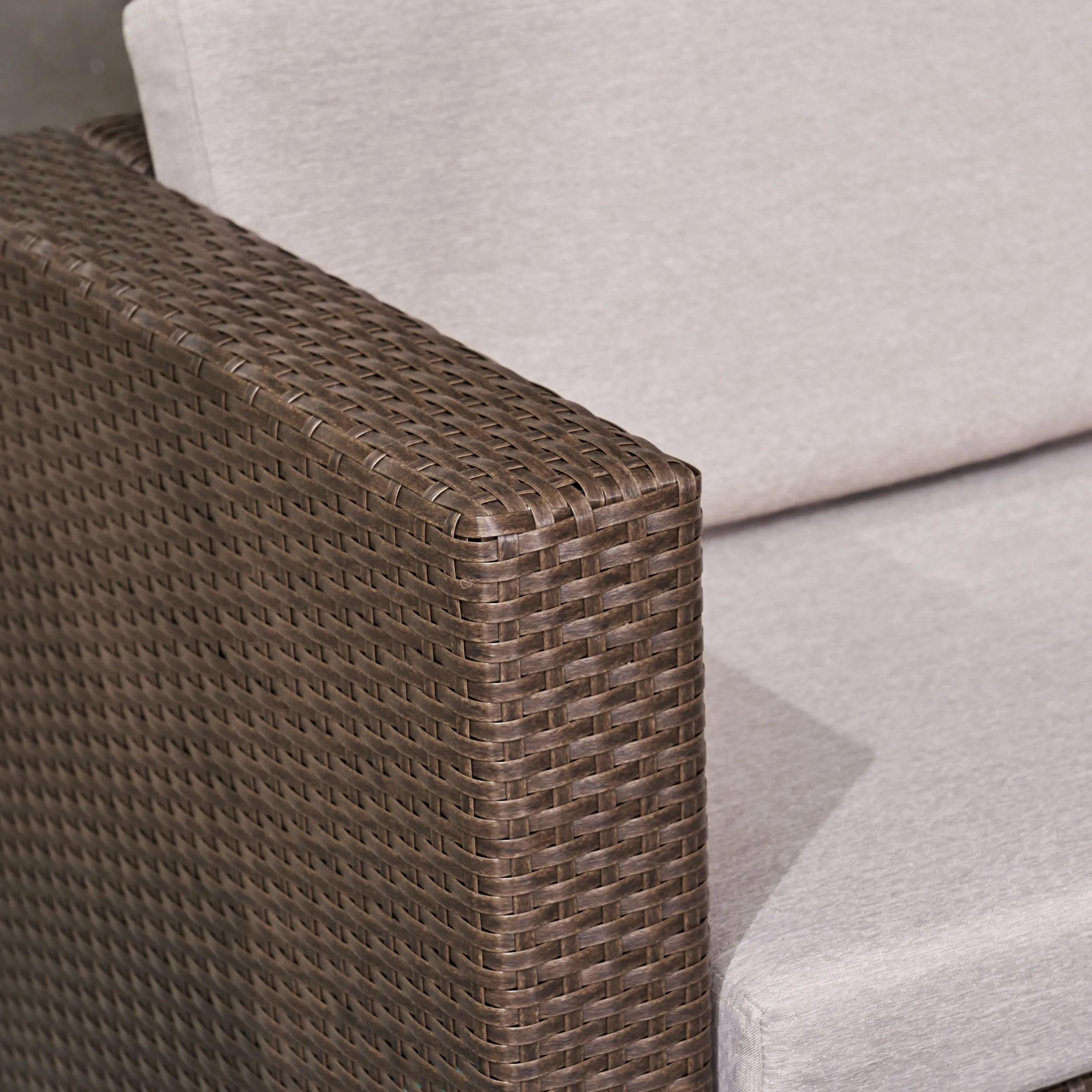 Outdoor Wicker 3 Seater Sofa - NH697403