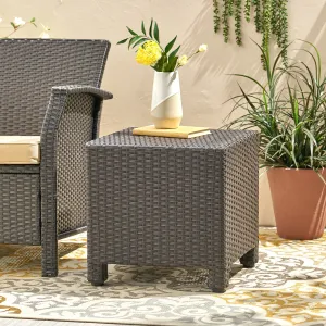 Outdoor Wicker Accent Side Table - NH786003 patio chairs, outdoor seating