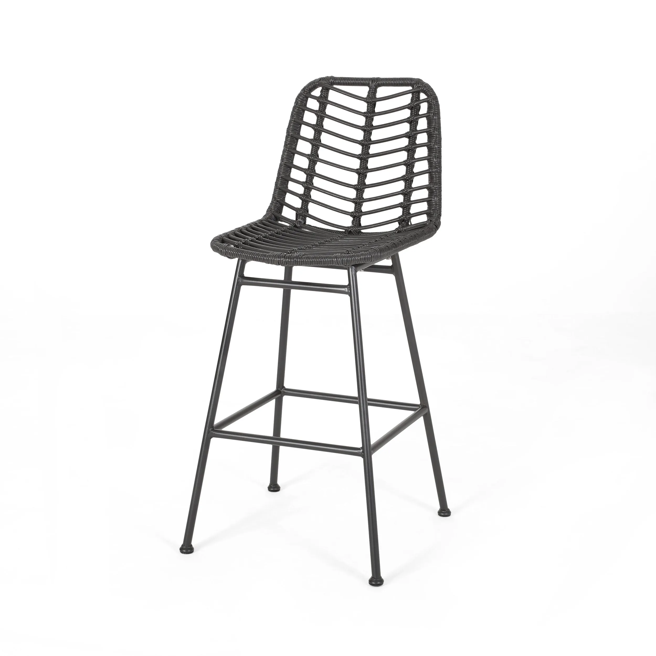 Outdoor Wicker Barstools (Set of 2) - NH189903