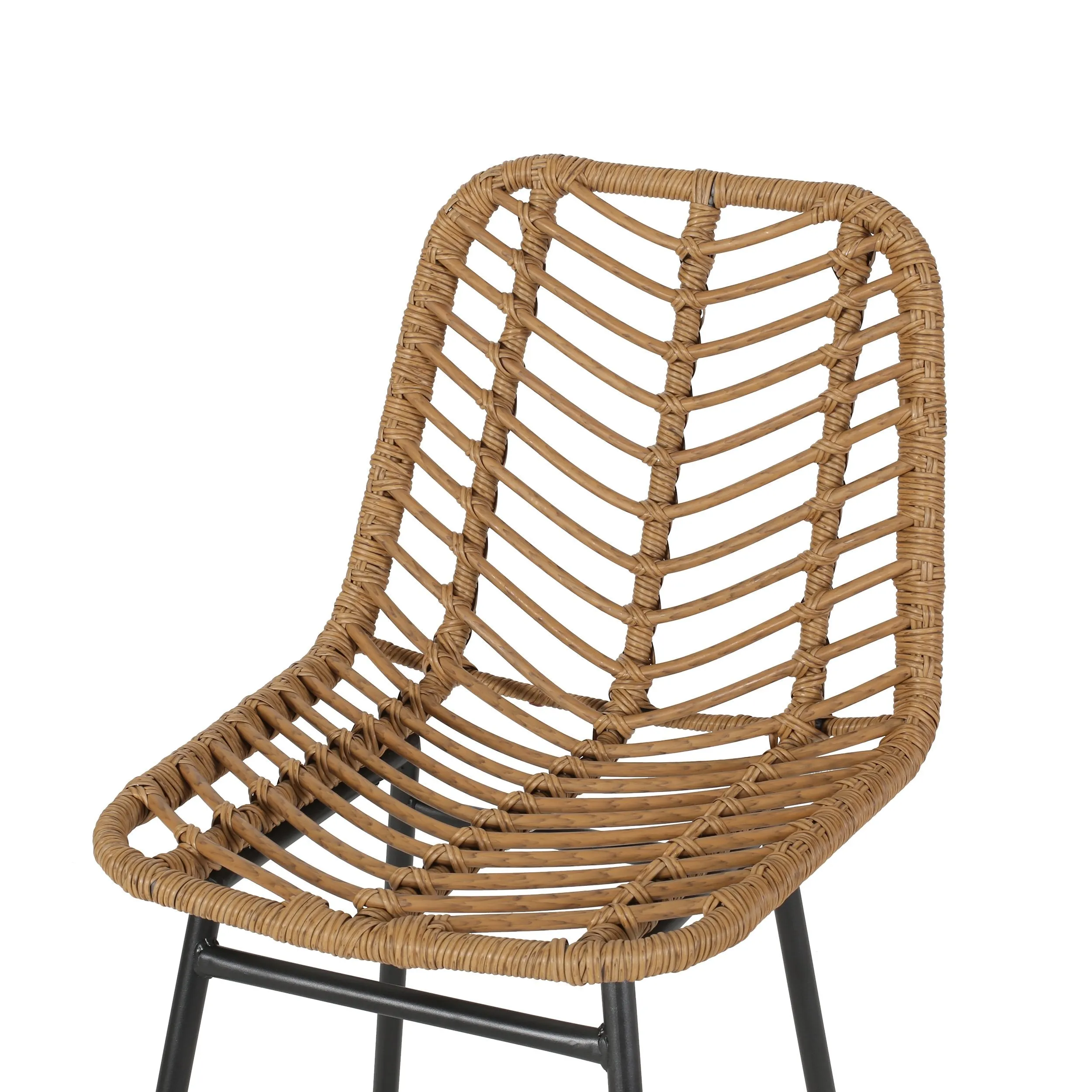 Outdoor Wicker Barstools (Set of 4) - NH750013