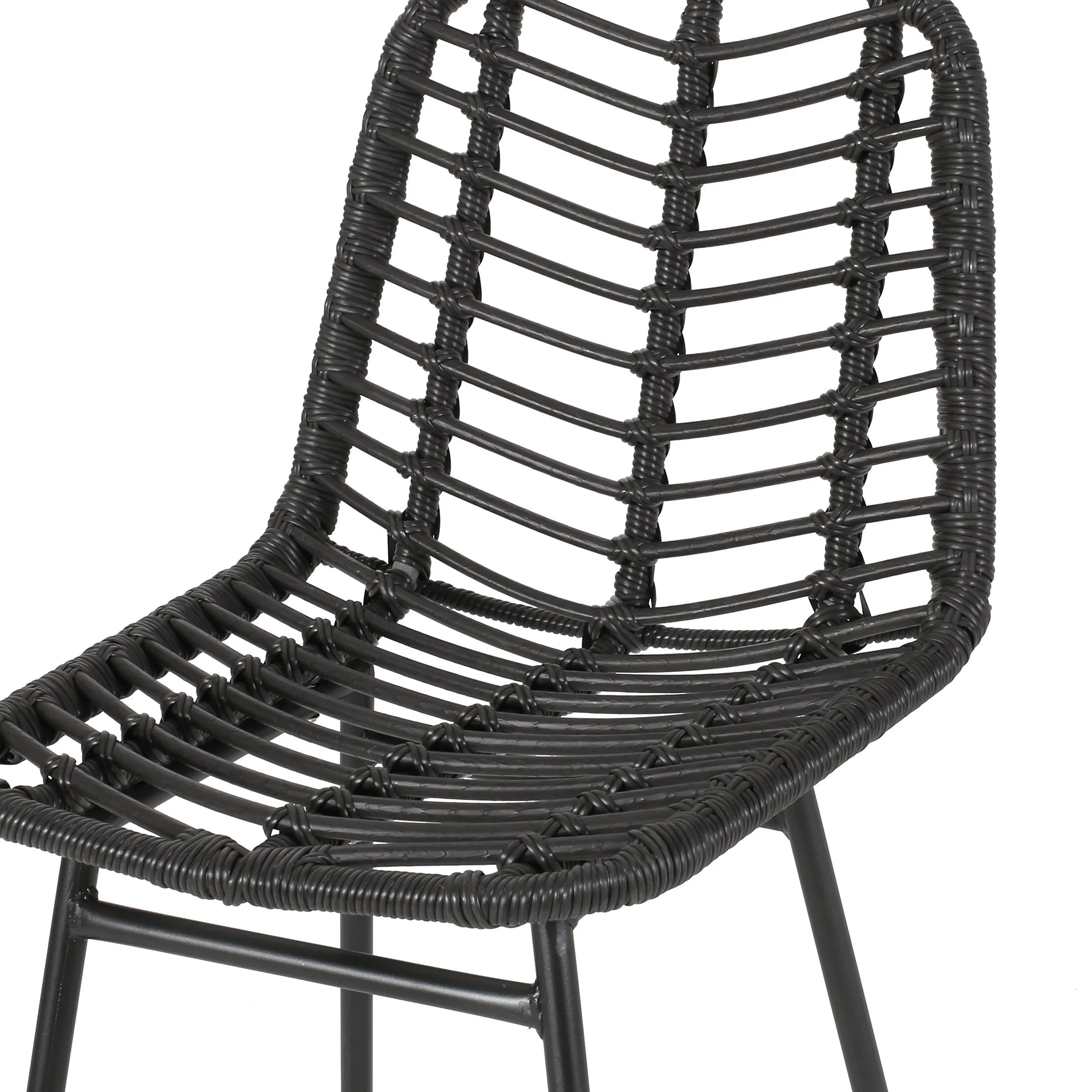 Outdoor Wicker Barstools (Set of 4) - NH750013