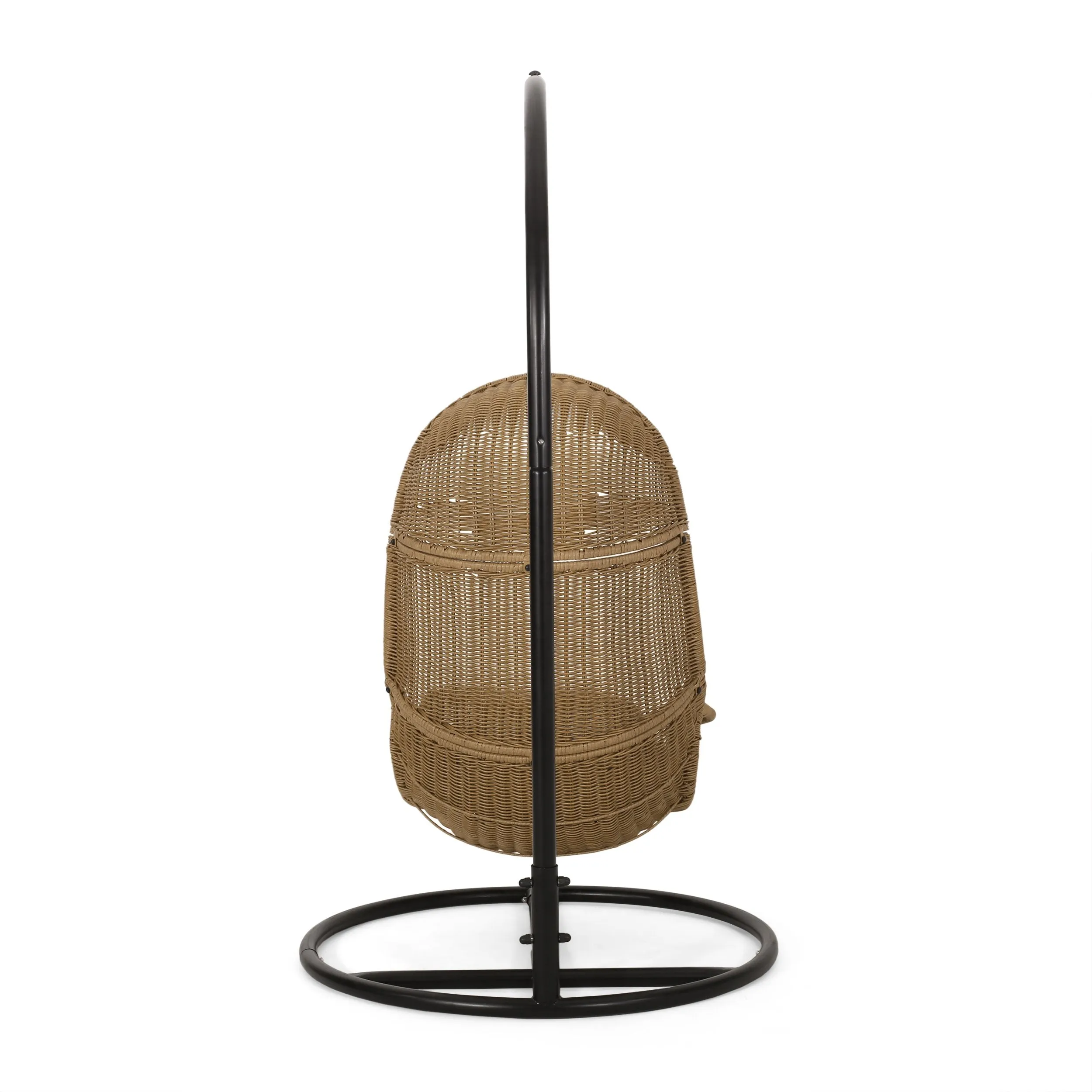 Outdoor Wicker Hanging Chair with Stand - NH195313