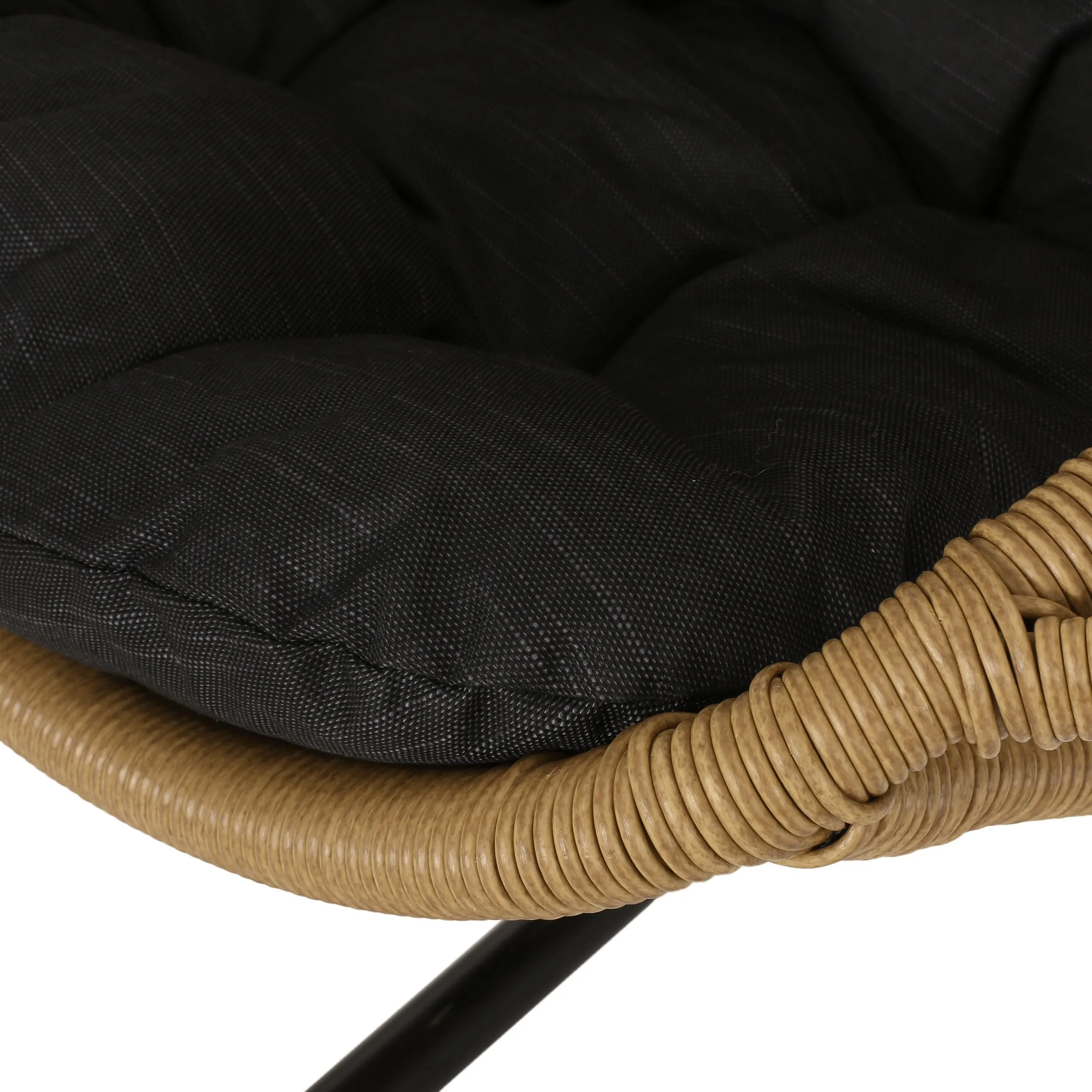 Outdoor Wicker Hanging Chair with Stand - NH195313