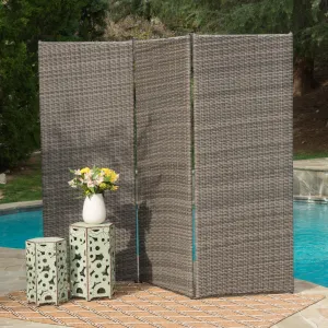 Outdoor Wicker Privacy Screen - NH673003 patio chairs, outdoor seating