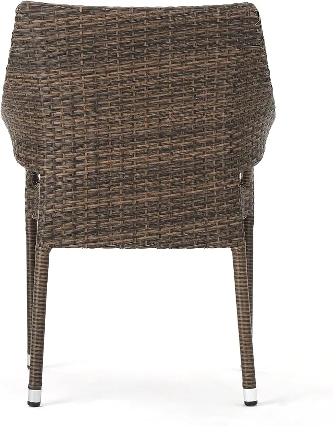 Outdoor Wicker Stacking Chairs (Set of 4) - NH182103