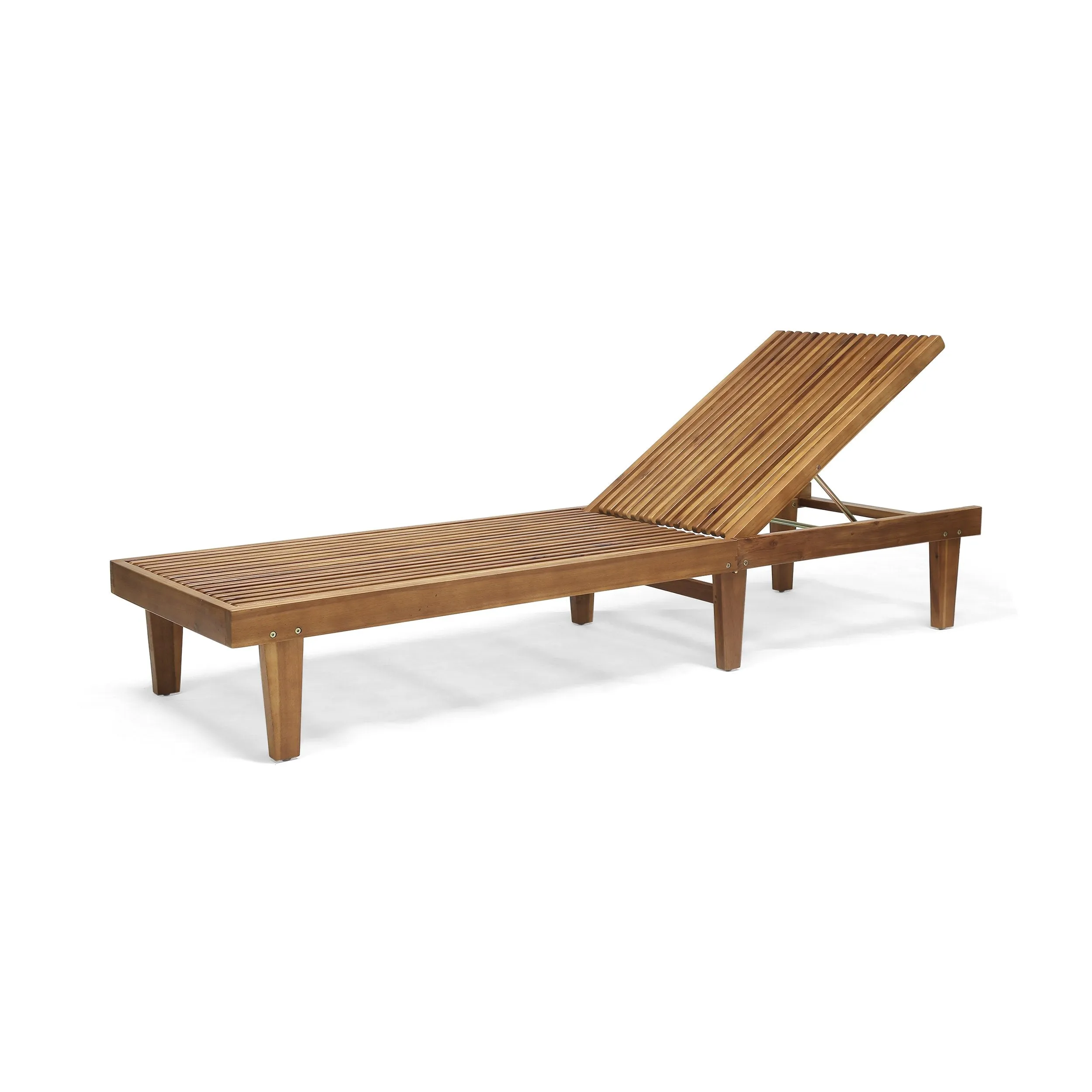 Outdoor Wooden Chaise Lounge - NH270903
