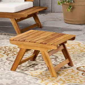Outdoor Wooden Side Table - NH871903 coffee table, accent table