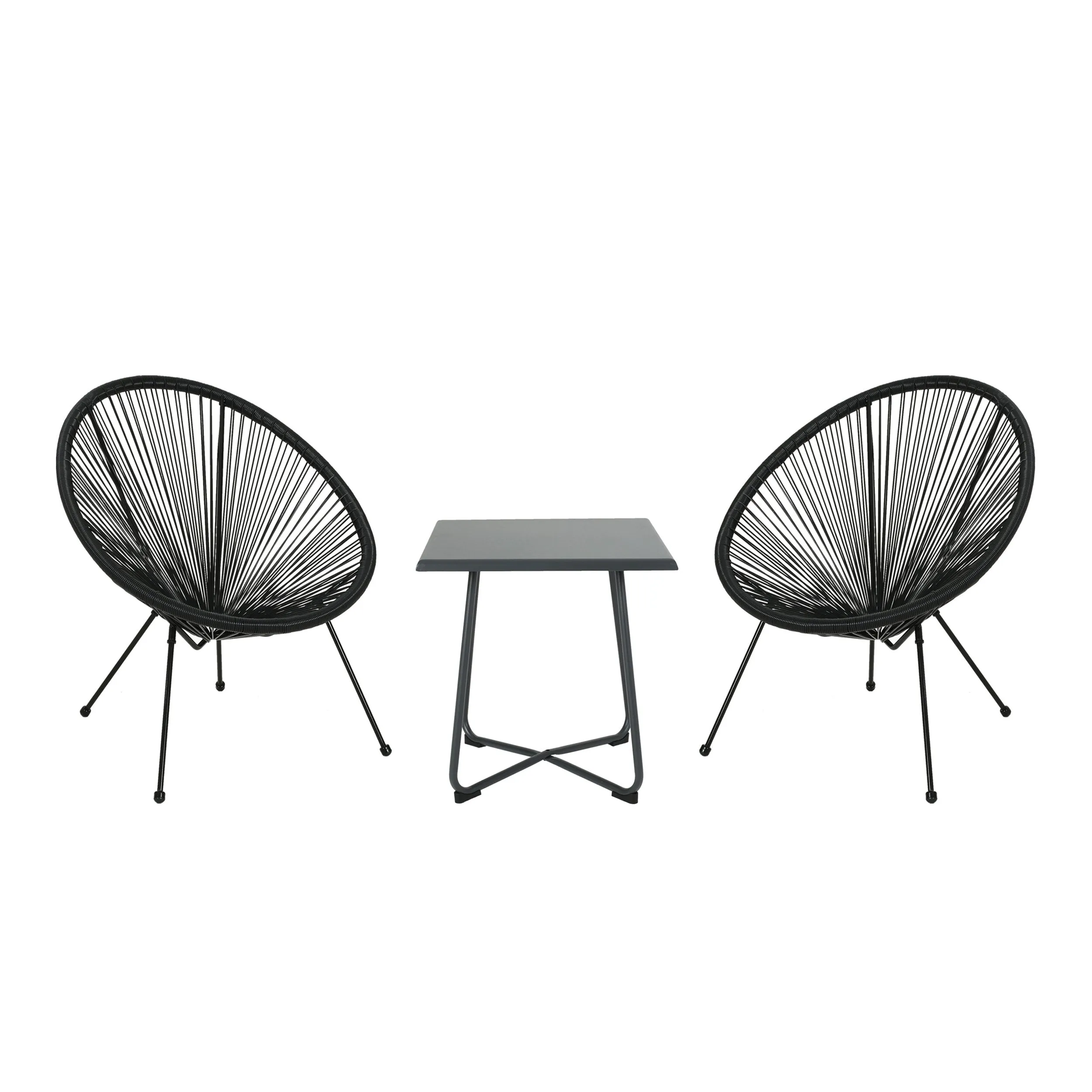 Outdoor Woven 3 Piece Chat Set - NH094903