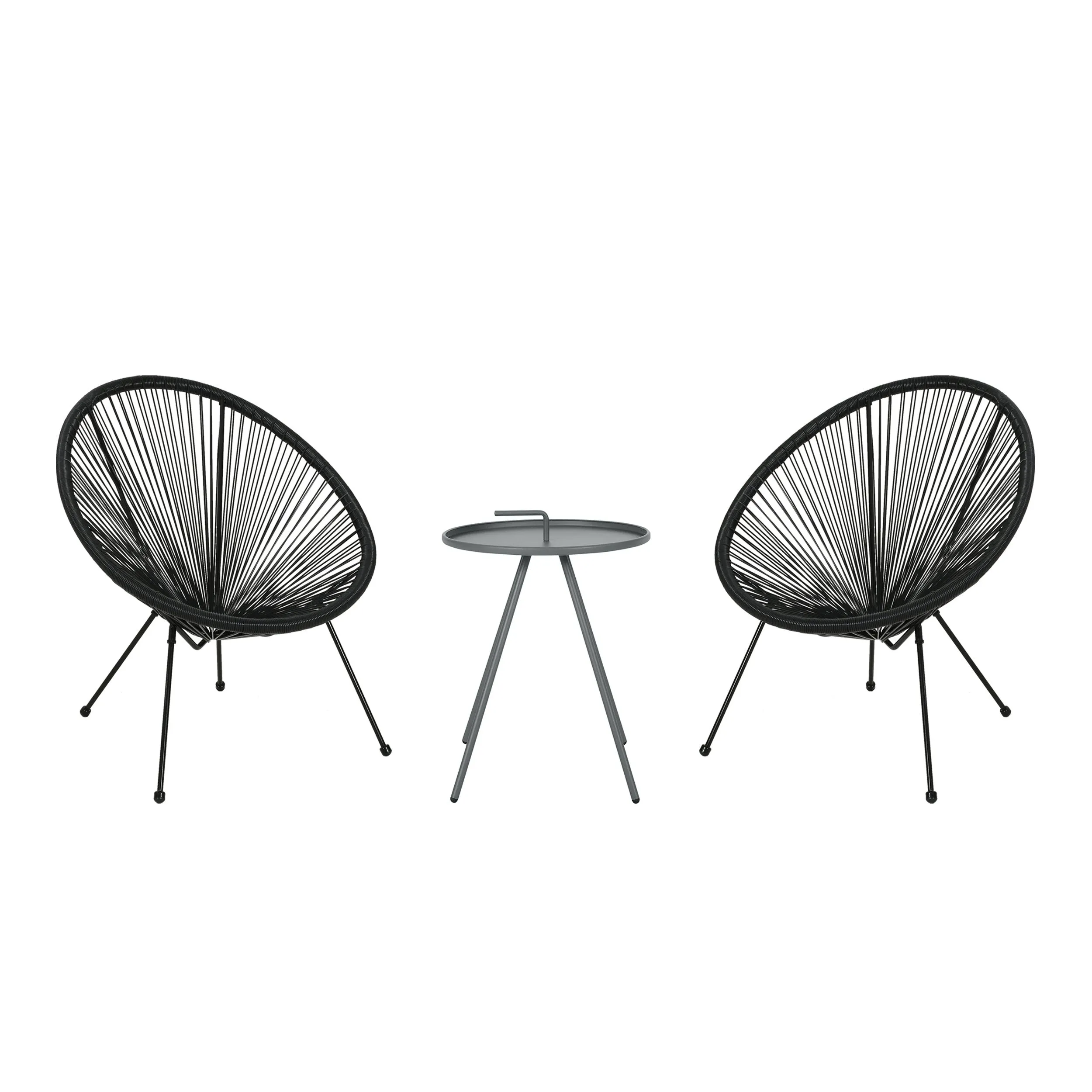 Outdoor Woven 3 Piece Chat Set - NH884903