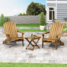 Outdoor 2 Seater Acacia Wood Chat Set - NH500313 clothes rack, garment rack