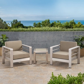 Outdoor 2 Seater  Club Chair and Table Set - NH375903 clothes rack, garment rack