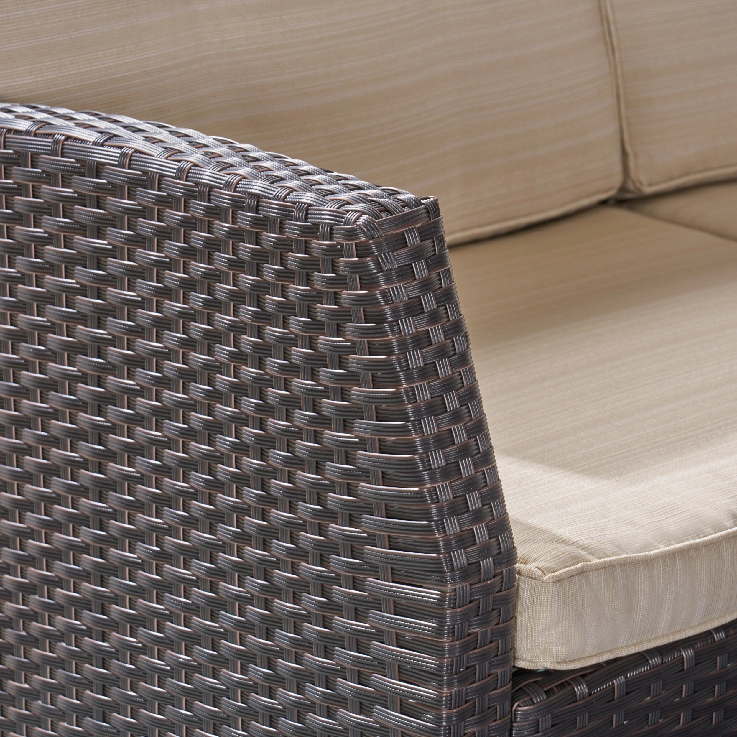 Outdoor 3 Seater Wicker Sofa - NH999403