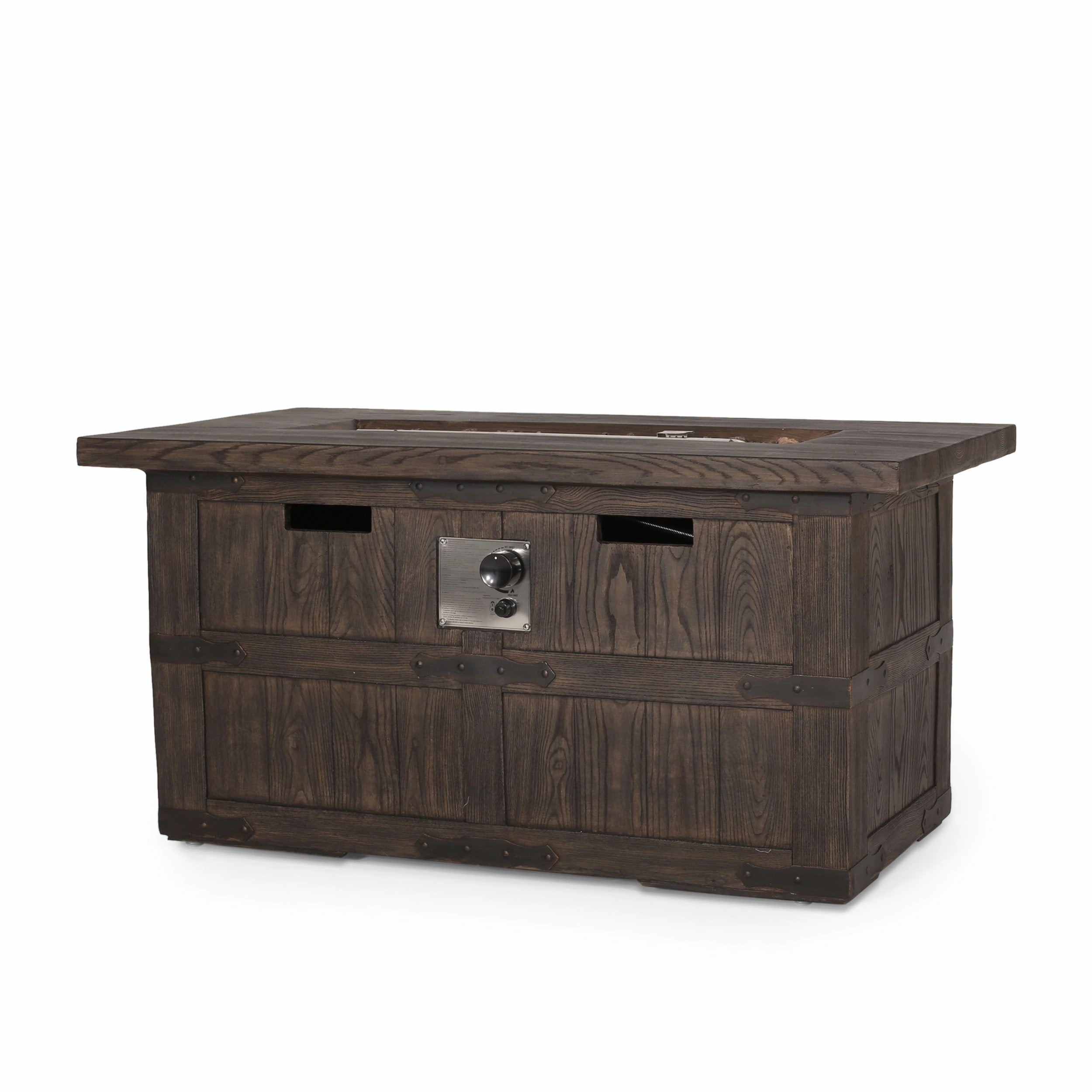 Outdoor 40,000 BTU Rectangle Fire Pit - NH026513 floor chair, tatami chair