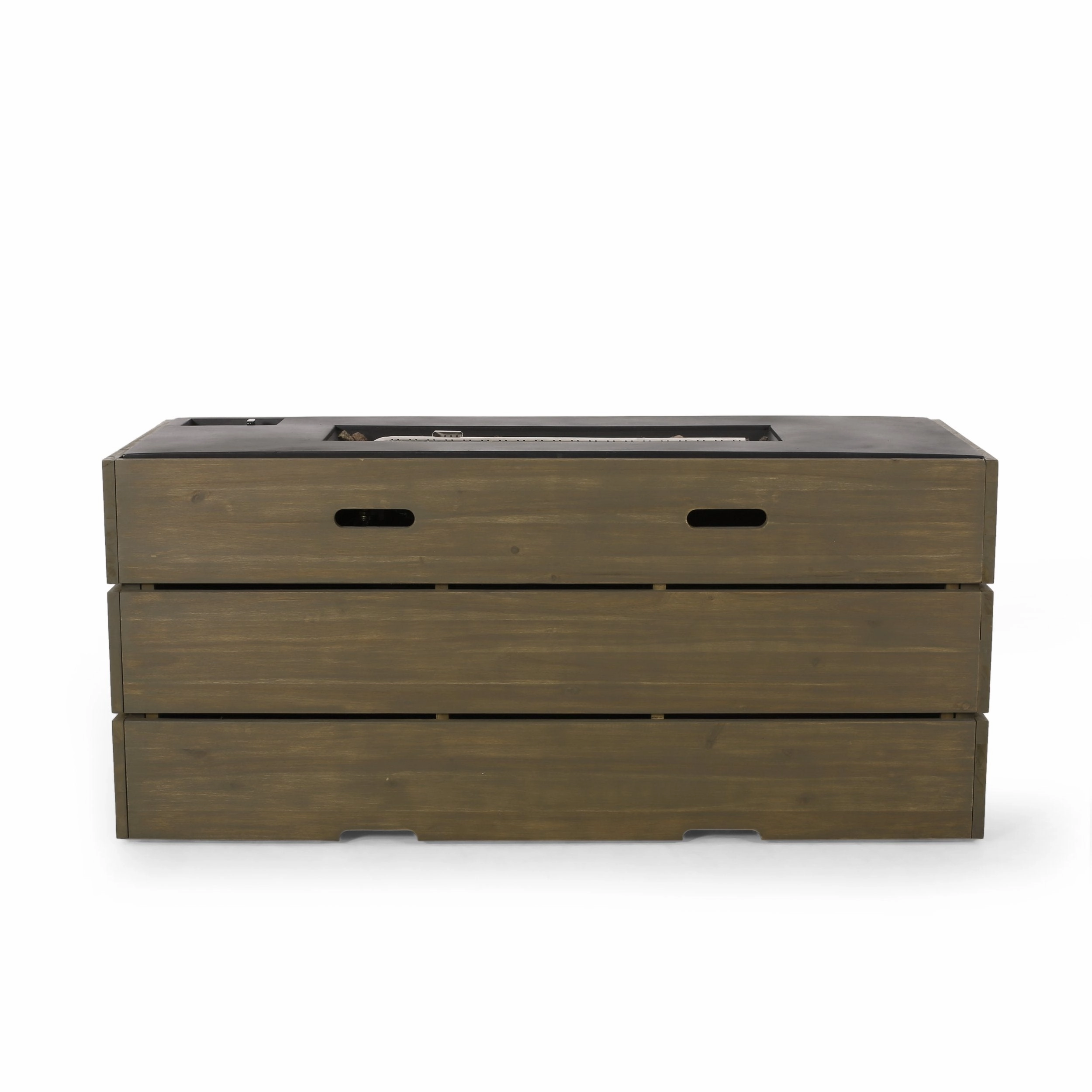 Outdoor 40,000 BTU Rectangle Fire Pit - NH570413