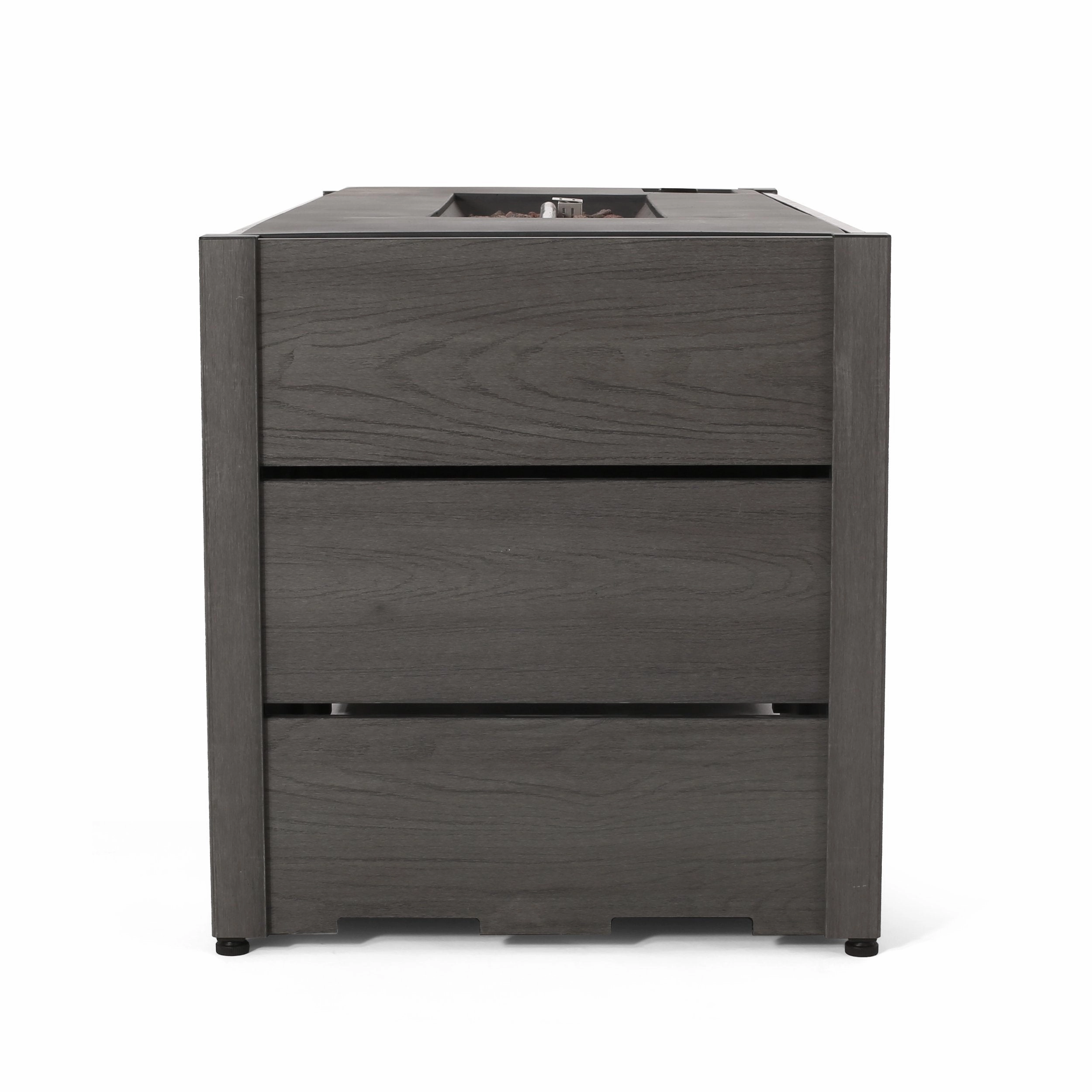 Outdoor 40,000 BTU Rectangle Fire Pit - NH572413