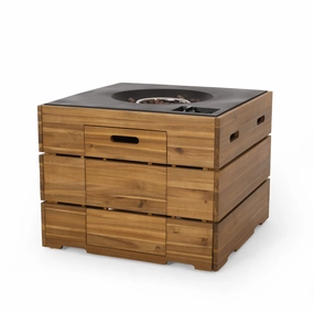Outdoor 40,000 BTU Square Fire Pit - NH770413 floor chair, tatami chair