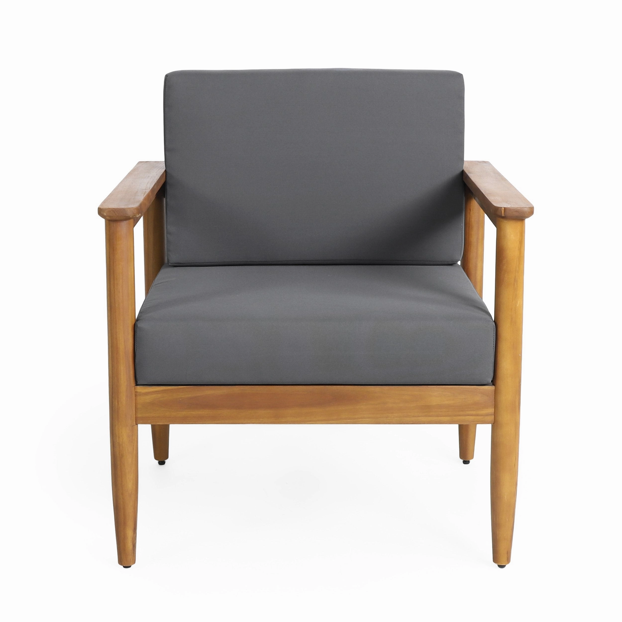 Outdoor Acacia Wood 2 Seater Chat Set - NH026313
