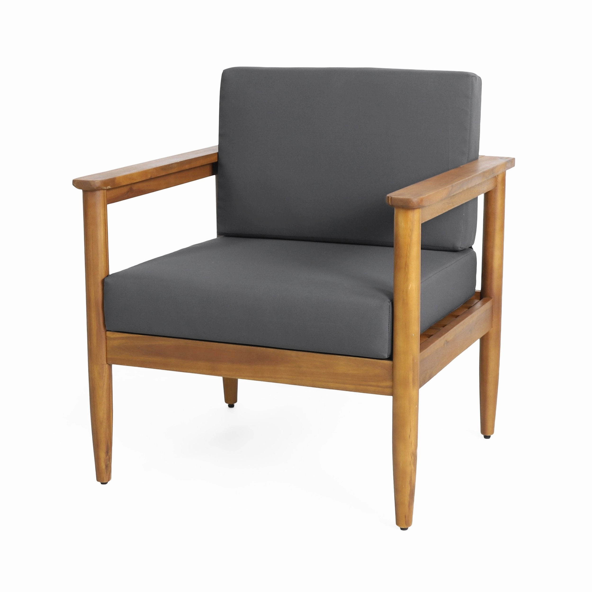 Outdoor Acacia Wood 7 Seater Chat Set - NH226313