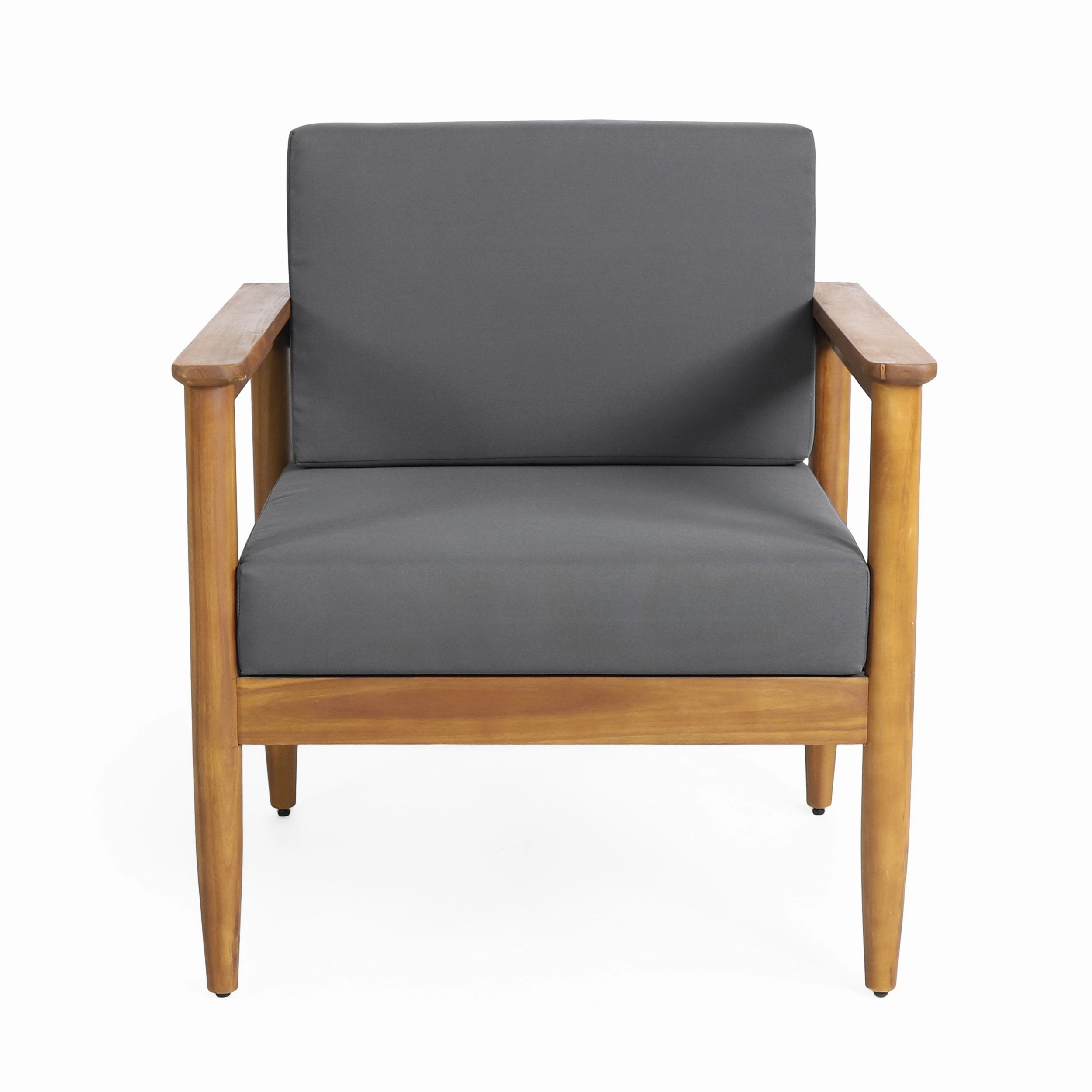 Outdoor Acacia Wood 8 Seater Chat Set - NH326313