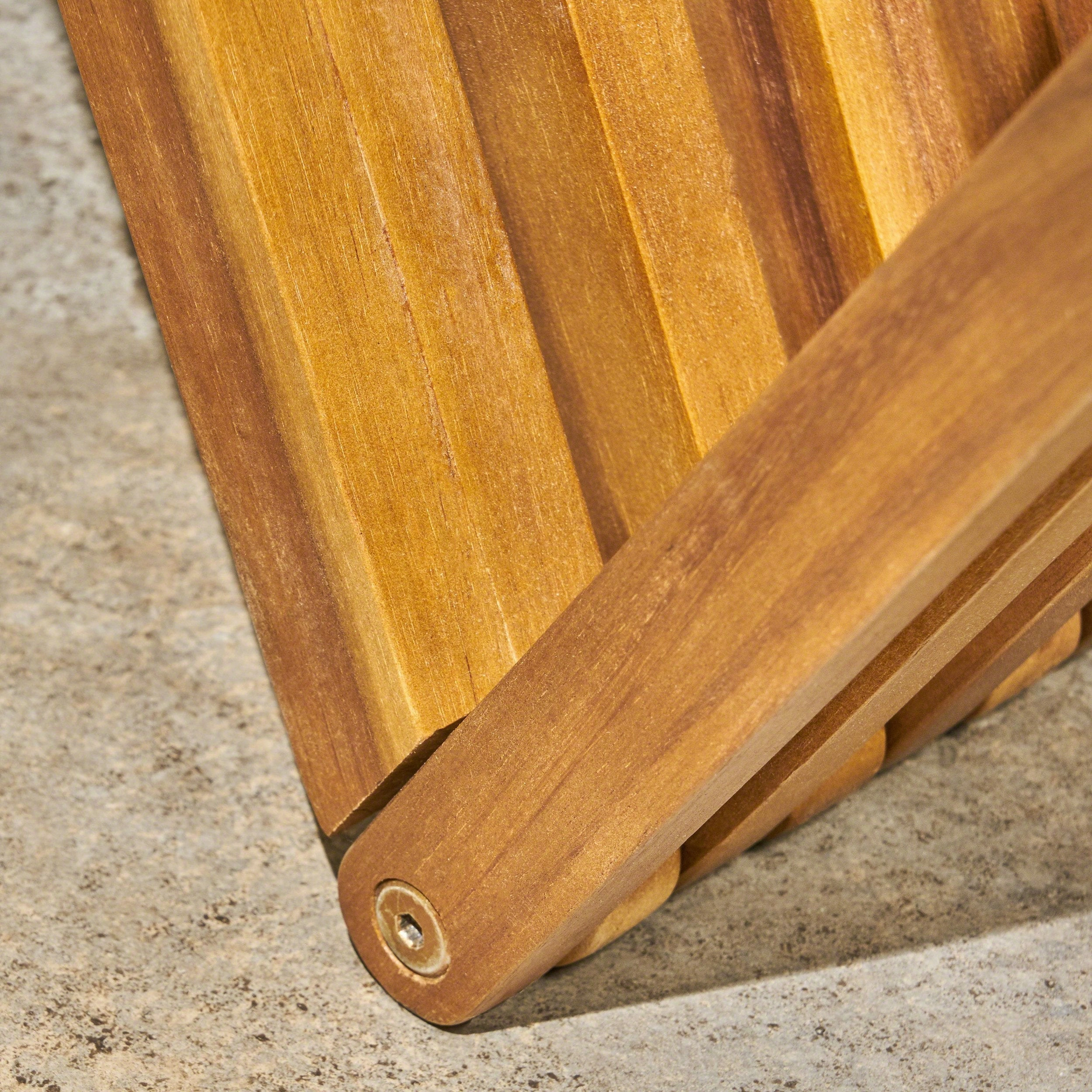 Outdoor Acacia Wood Bench - NH327503