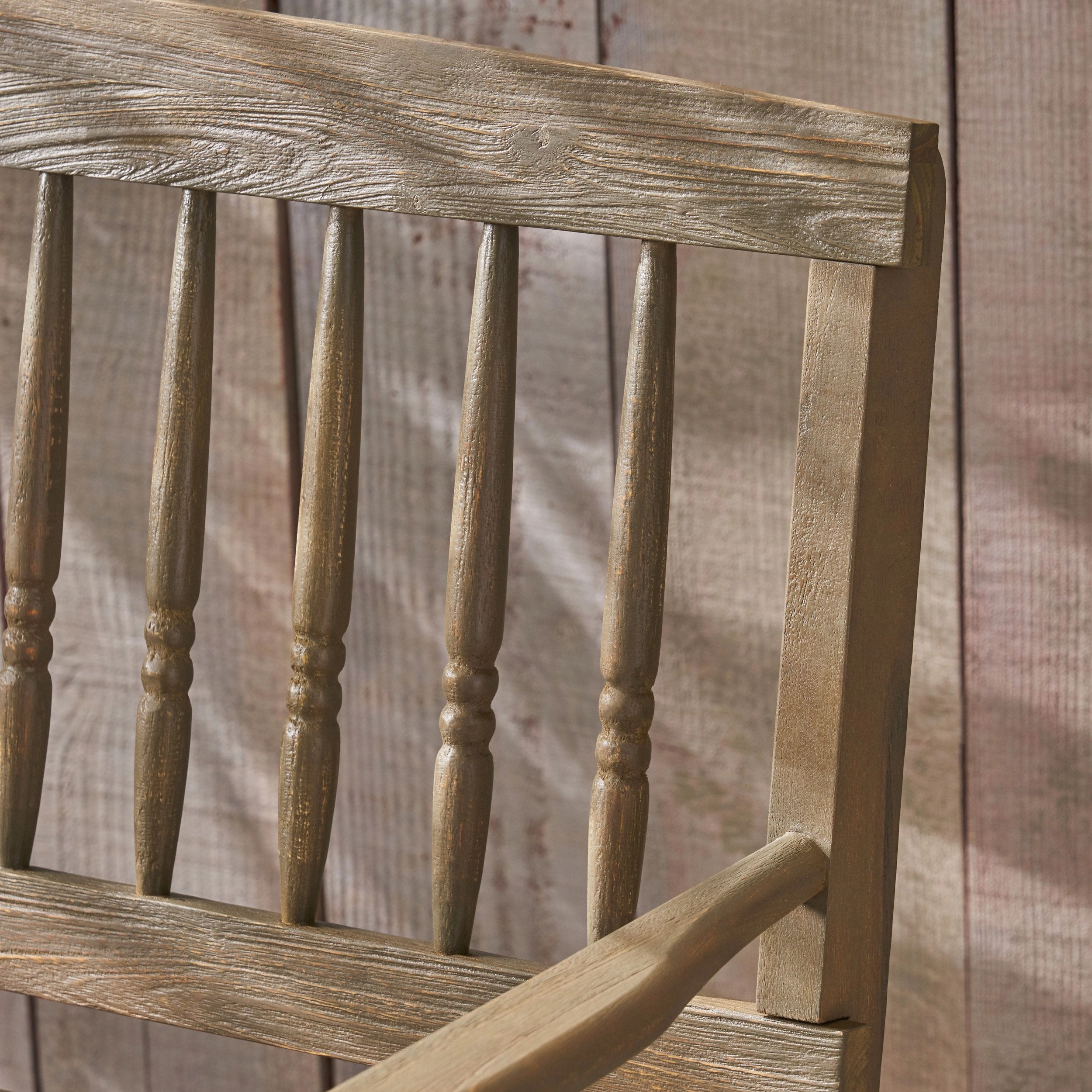 Outdoor Acacia Wood Bench with Shelf - NH533503