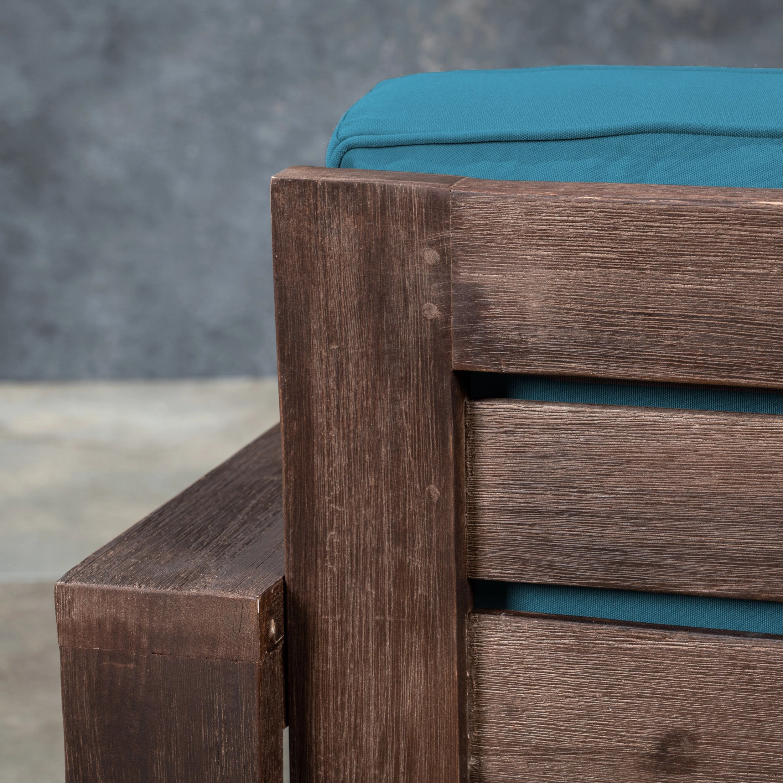 Outdoor Acacia Wood Loveseat - NH173603