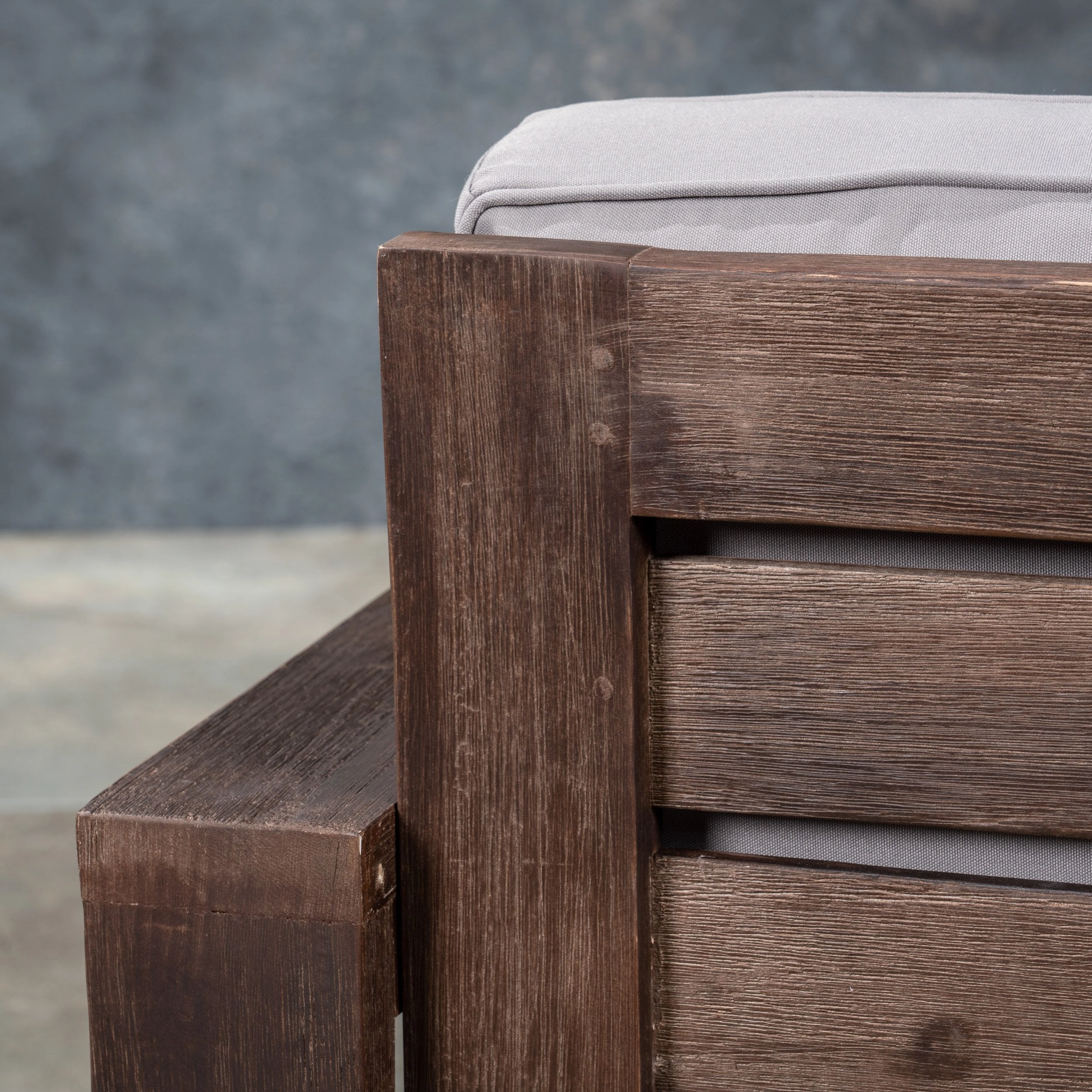 Outdoor Acacia Wood Loveseat - NH173603