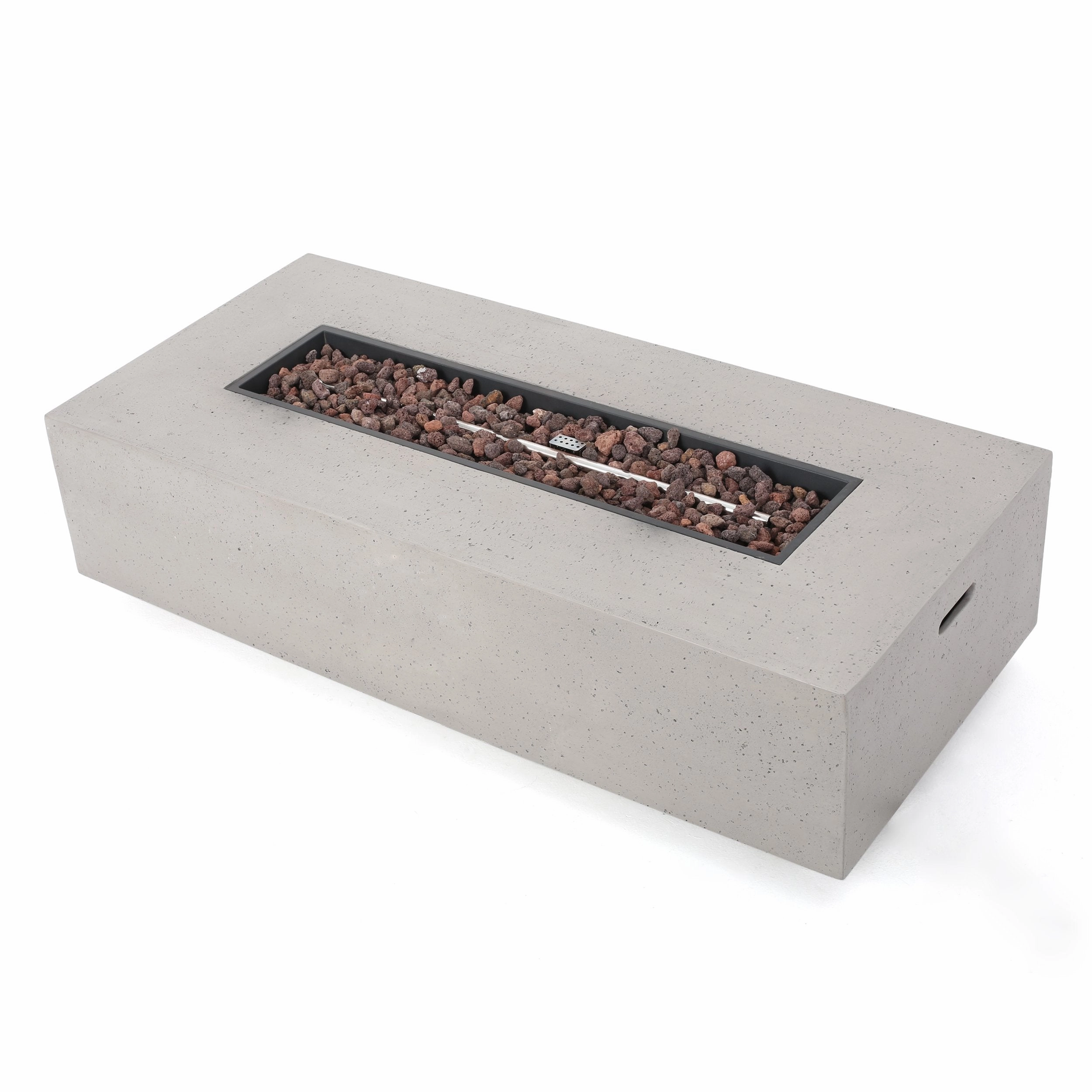 Outdoor Aluminum 4 Seater Chat Set with Fire Pit - NH785313