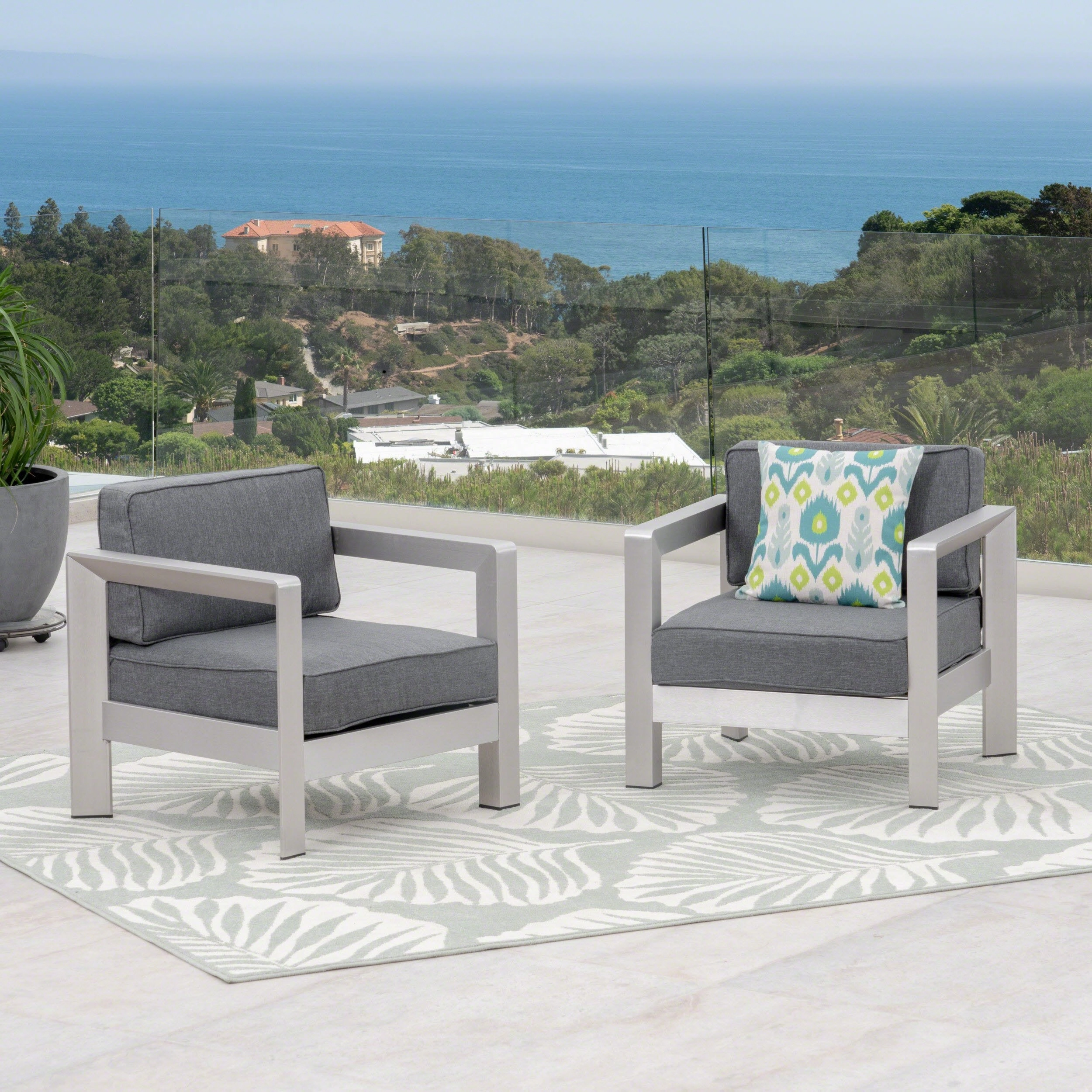 Outdoor Aluminum Club Chairs - NH264603 chandelier, pendant light
