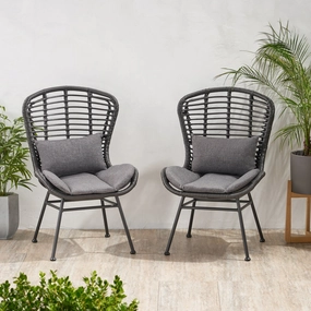 Outdoor Club Chairs (Set of 2) - NH399903 chandelier, pendant light