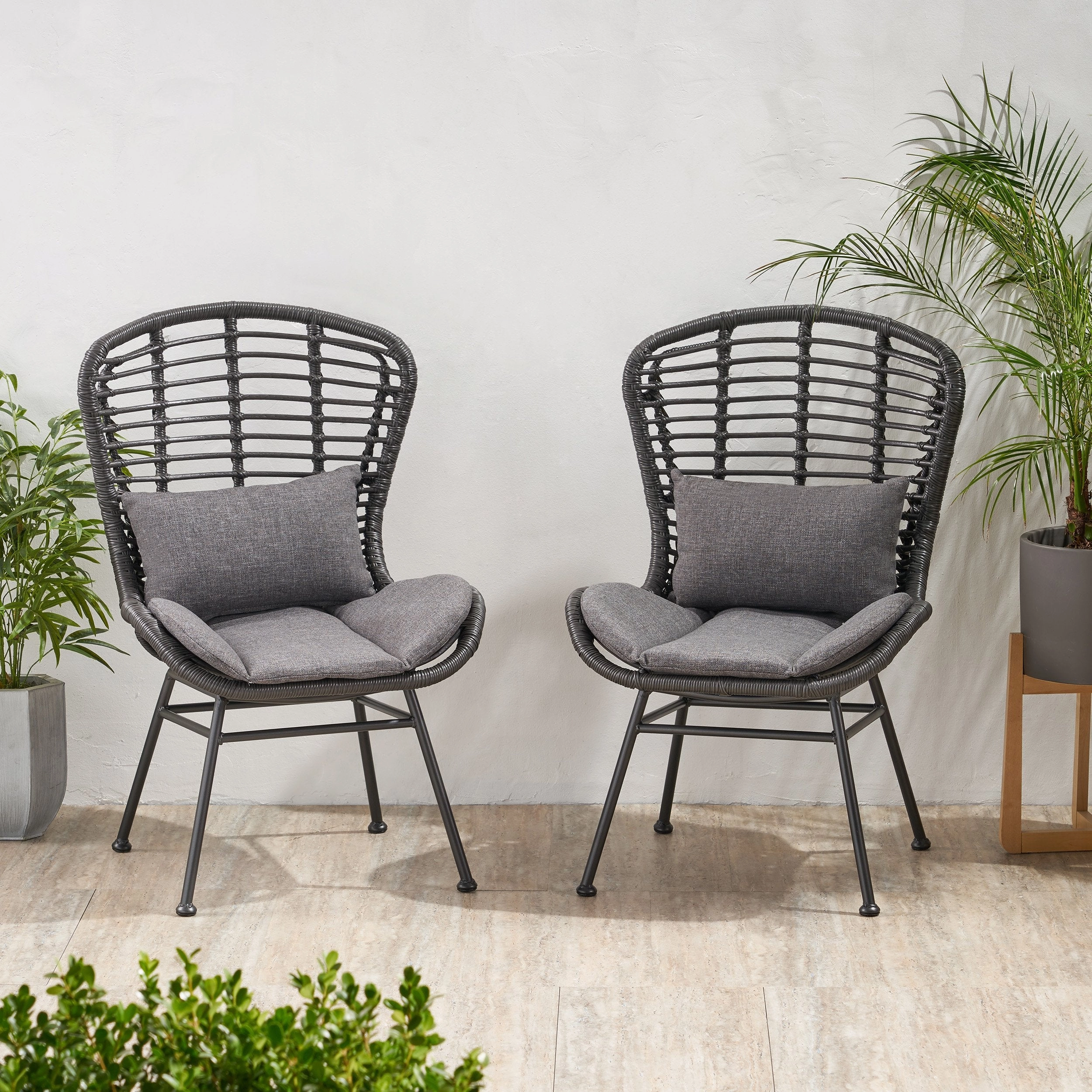 Outdoor Club Chairs (Set of 2) - NH399903 chandelier, pendant light