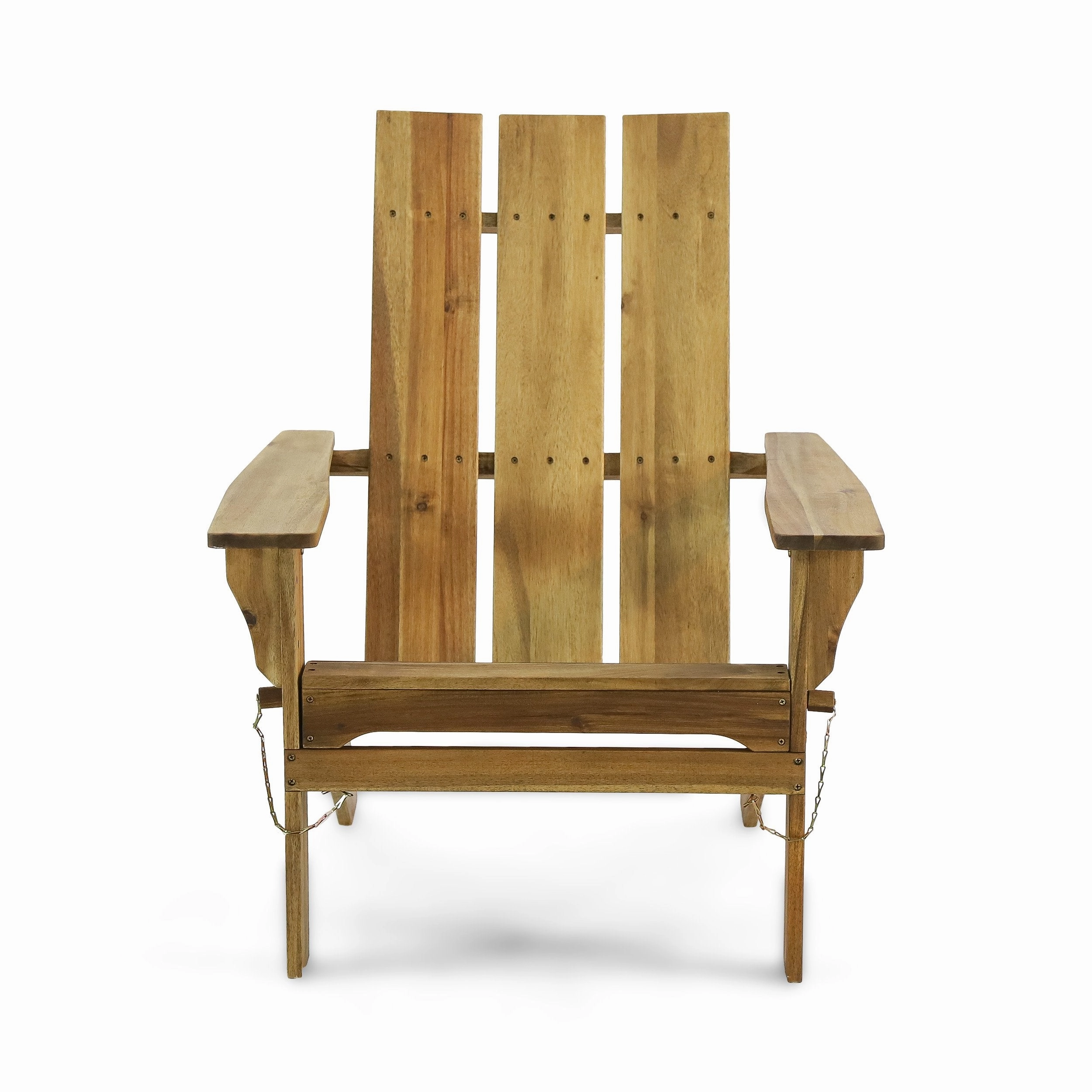 Outdoor Contemporary Acacia Wood Foldable Adirondack Chair - NH846213