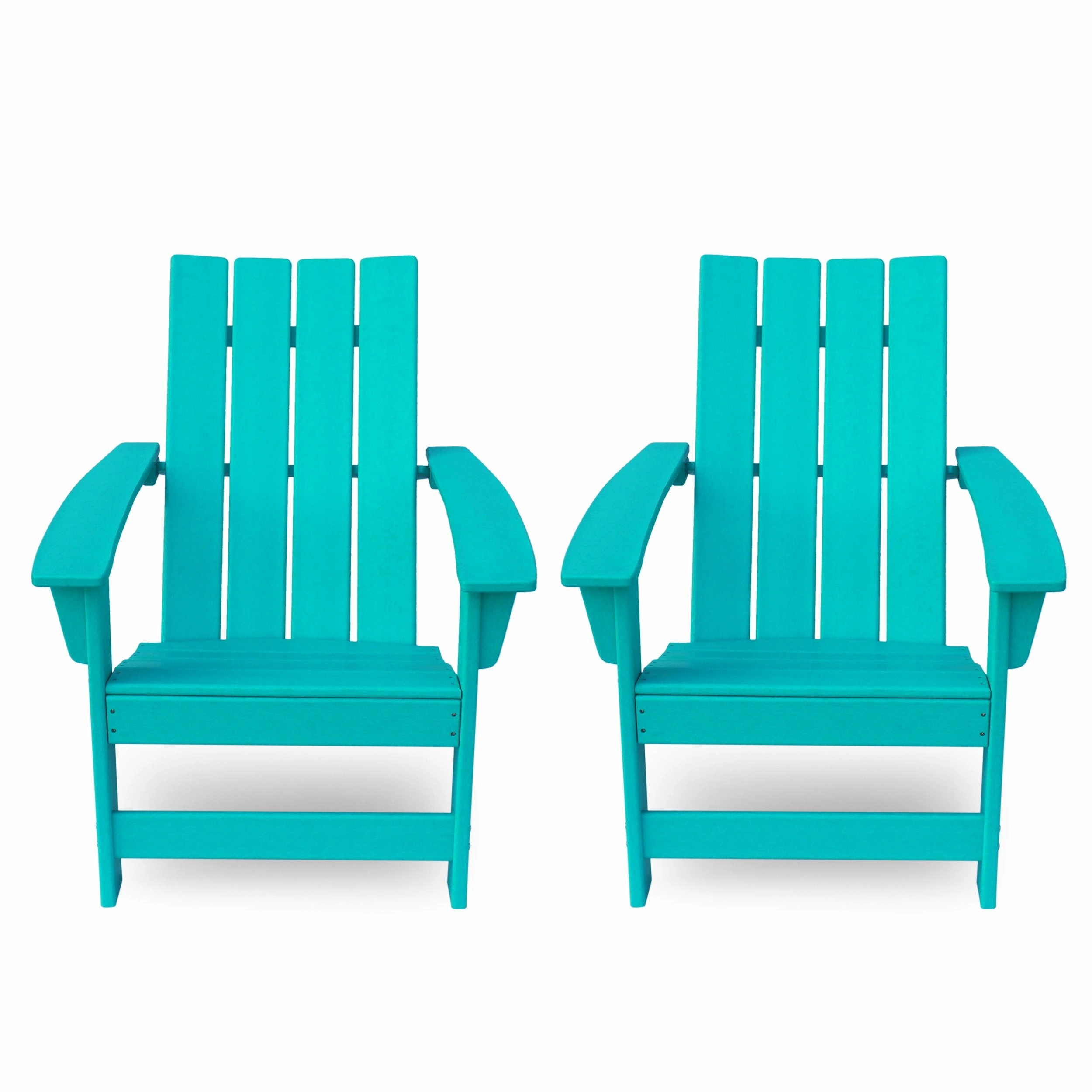 Outdoor Contemporary Adirondack Chair (Set of 2) - NH936213