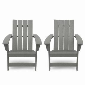Outdoor Contemporary Adirondack Chair (Set of 2) - NH936213 chandelier, pendant light