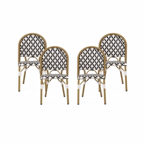 Outdoor French Bistro Chair (Set of 4) - NH062313 chandelier, pendant light