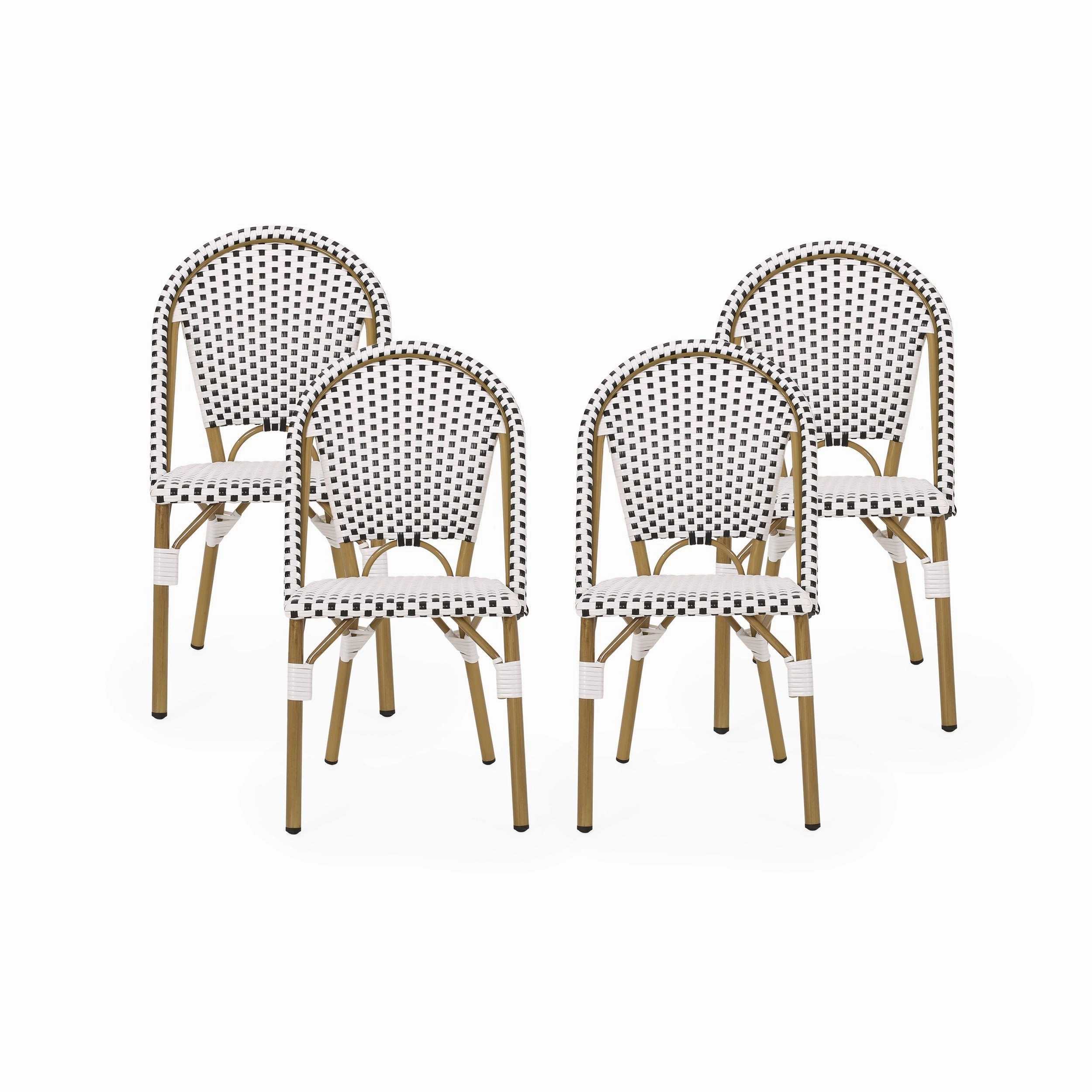 Outdoor French Bistro Chair (Set of 4) - NH452313 chandelier, pendant light