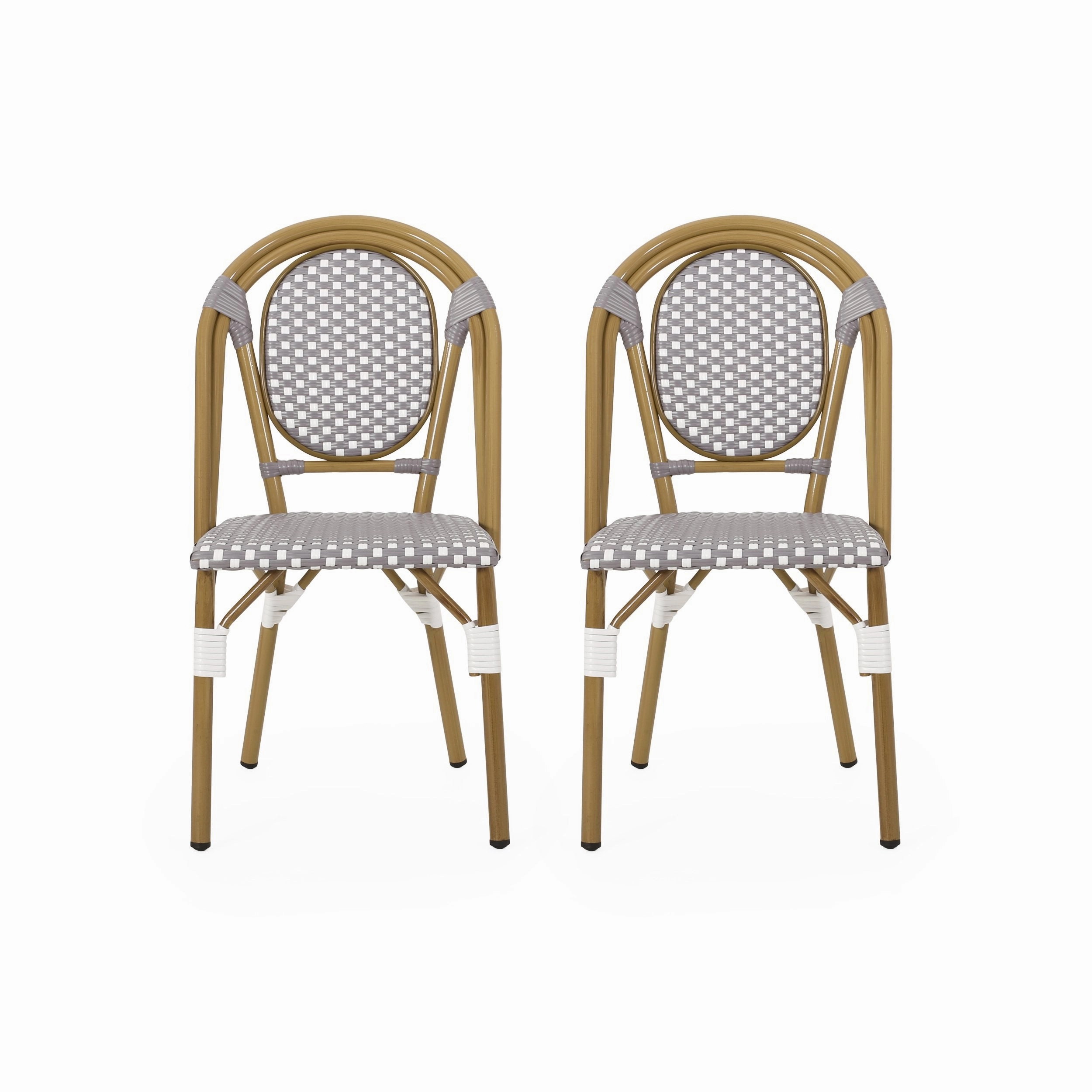Outdoor French Bistro Chairs (Set of 2) - NH542313 chandelier, pendant light