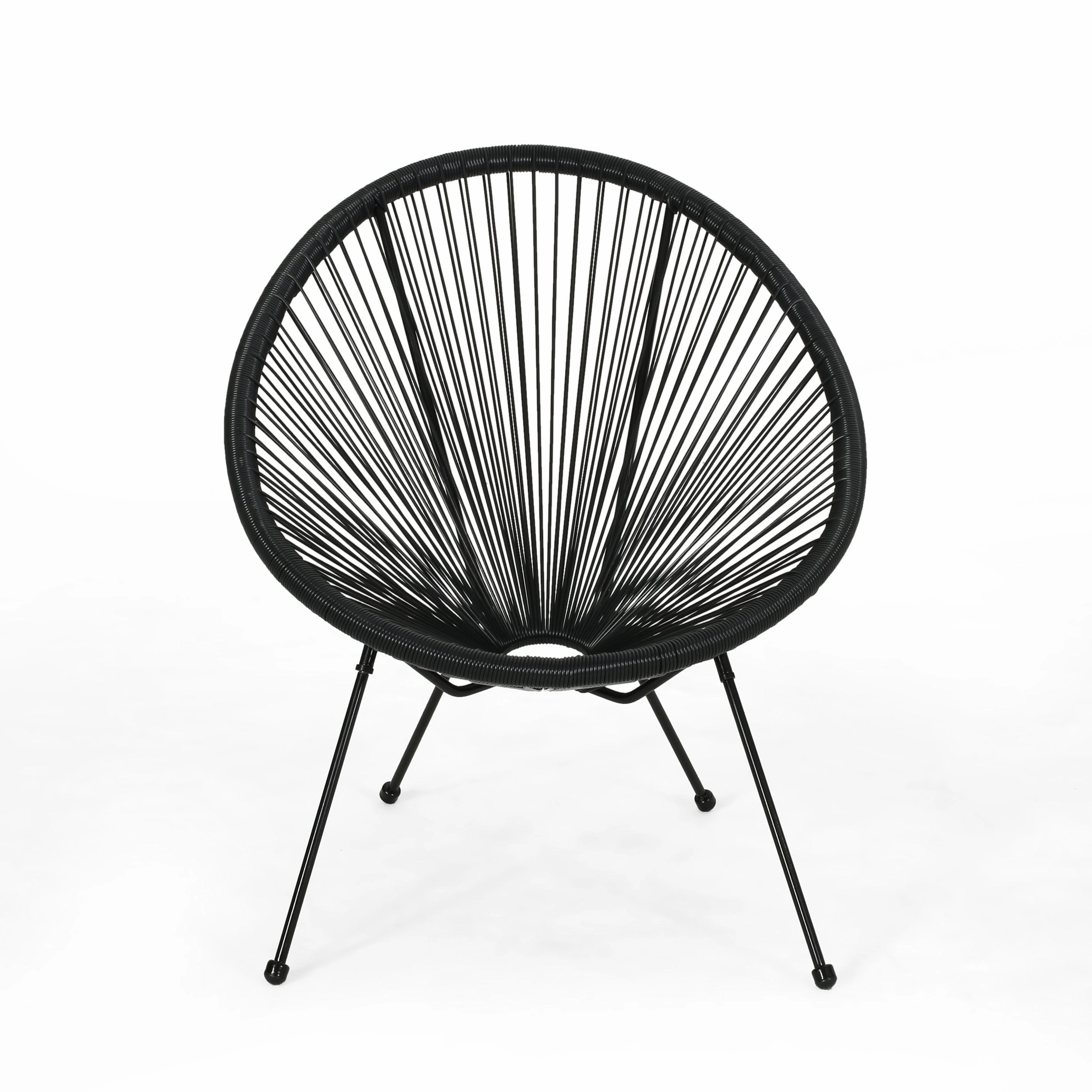 Outdoor Hammock Weave Chair with Steel Frame (Set of 2) - NH698803