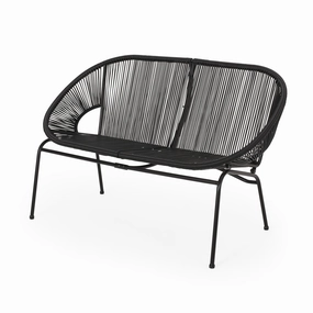 Outdoor Hammock Weave Loveseat Bench - NH225313 stair tread rug, stair mat