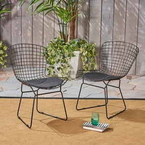 Outdoor Iron Chairs (Set of 2) - NH270503 chandelier, pendant light