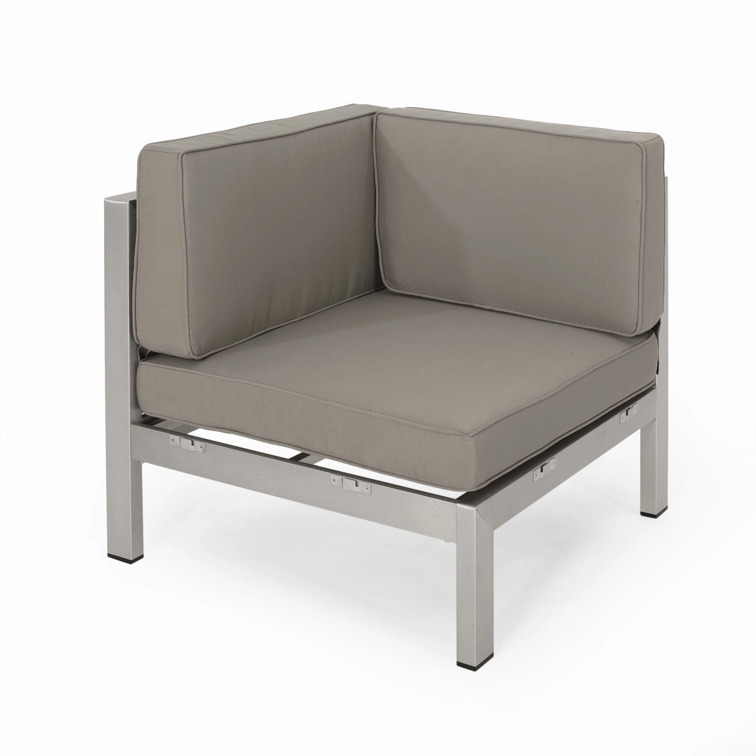 Outdoor Modern 5 Seater V-Shaped Sectional Sofa Set - NH207113