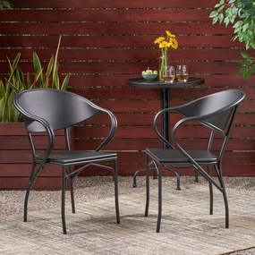 Outdoor Modern Dining Chair (Set of 2) - NH063113 chandelier, pendant light
