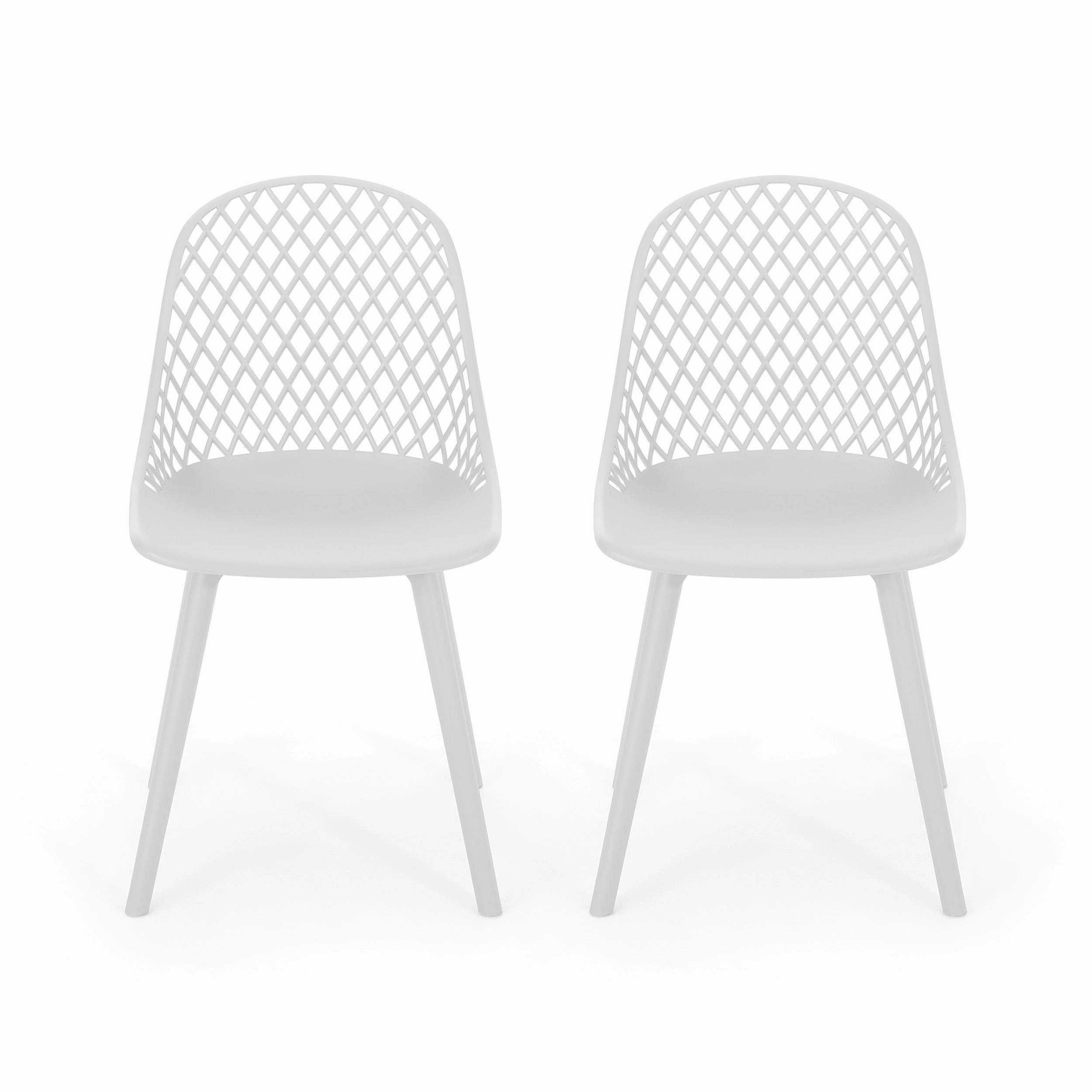 Outdoor Modern Dining Chair (Set of 2) - NH674213