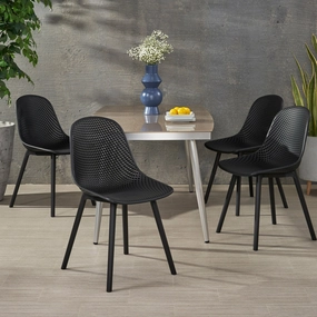 Outdoor Modern Dining Chair (Set of 4) - NH164213 chandelier, pendant light