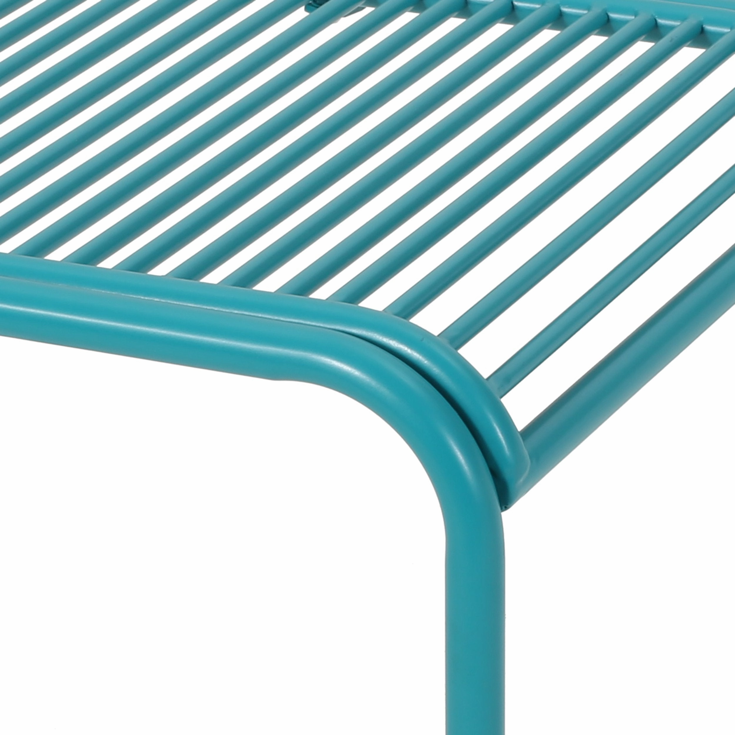 Outdoor Modern Iron 2 Seater Chat Set - NH627013
